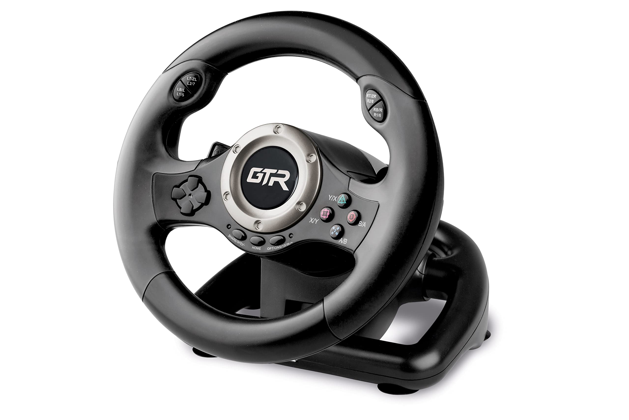 Volante Jinshu Gtr Racing Wheel Con Pedales ( PS4 - /PS3/Switch/PC) - Compatible PS5 Volante Jinshu Gtr Racing Wheel Con Pedales ( PS4 - /PS3/Switch/PC) - Compatible PS5